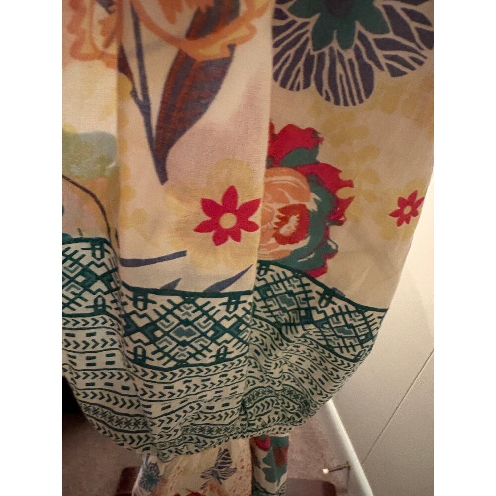 Floral Beaded Peasant Dress by Kaktus XXL NWT - Picture 6 of 8